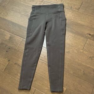 Athleta Altitude Stash High Rise Polartec Power StretchTight size small NWO